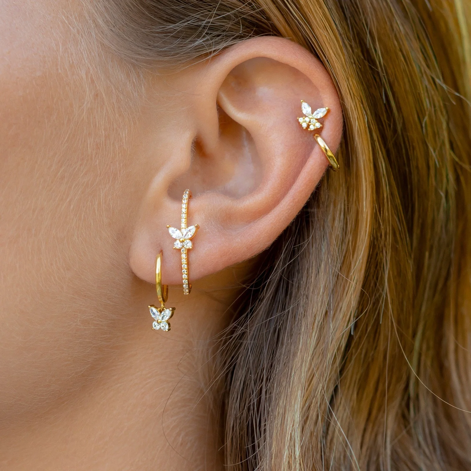 BOUCLE D'OREILLE CASSIS - Image 7